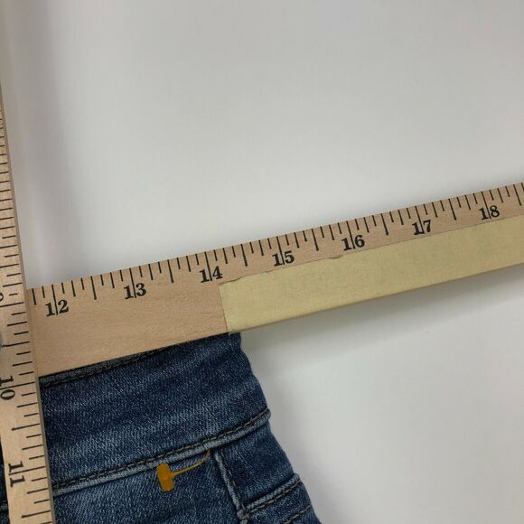 Joe's Jeans Skinny Frayed Hem 26 (Fit 28W 28L) Denim BOHO Jeans - Picture 6 of 7